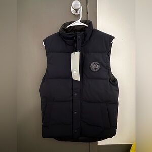 Canada goose vest men s navy